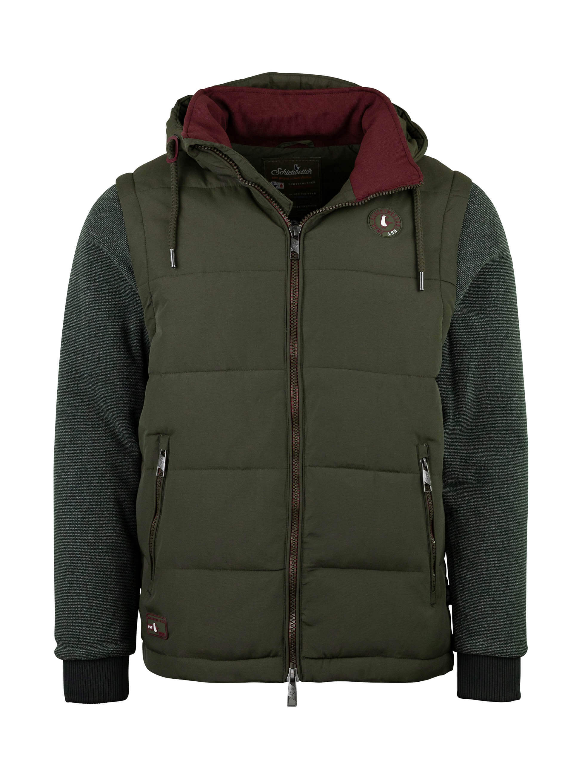 Jacke Materialmix Hybrid Jack - Image 19