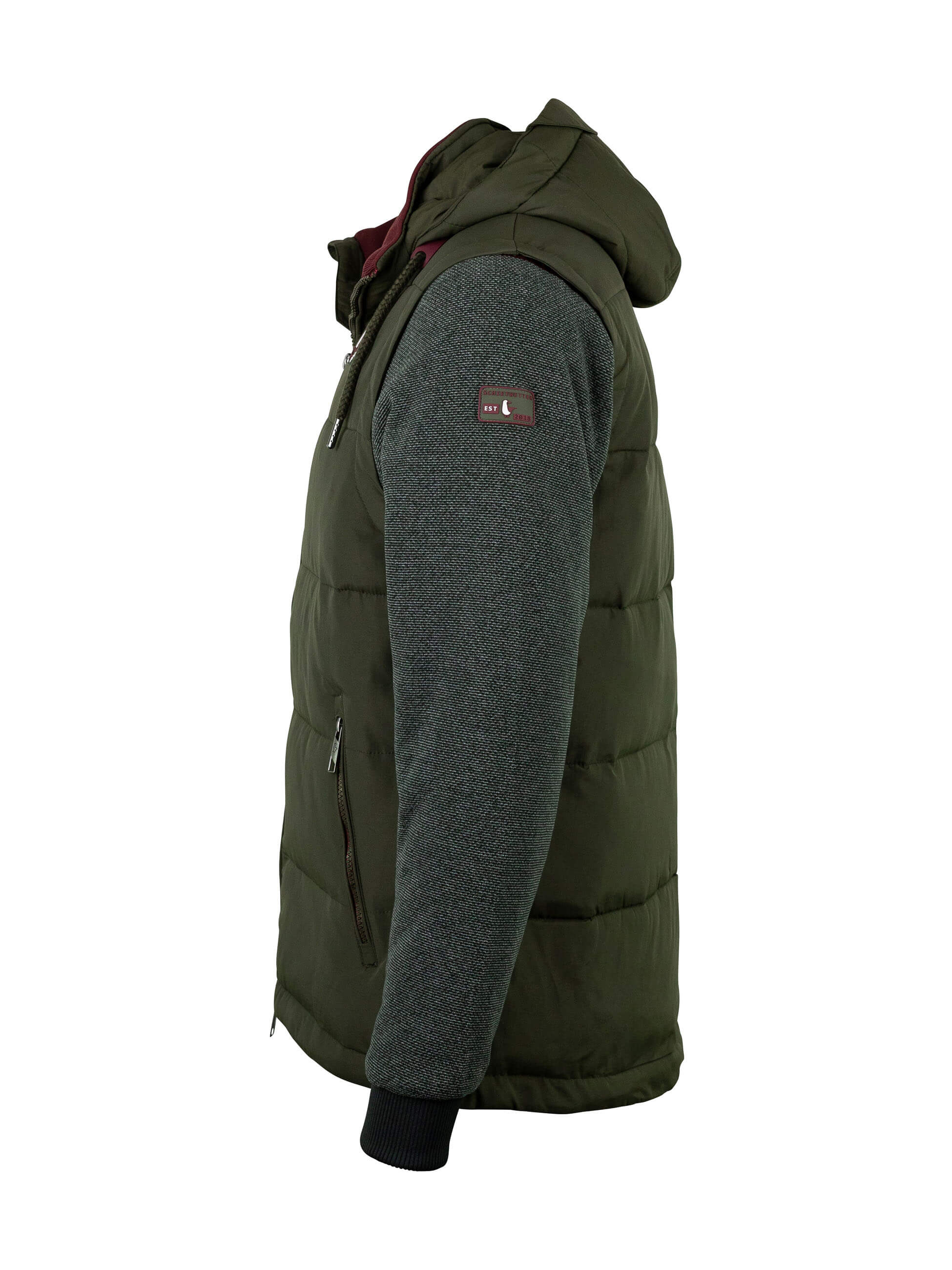 Jacke Materialmix Hybrid Jack - Image 21