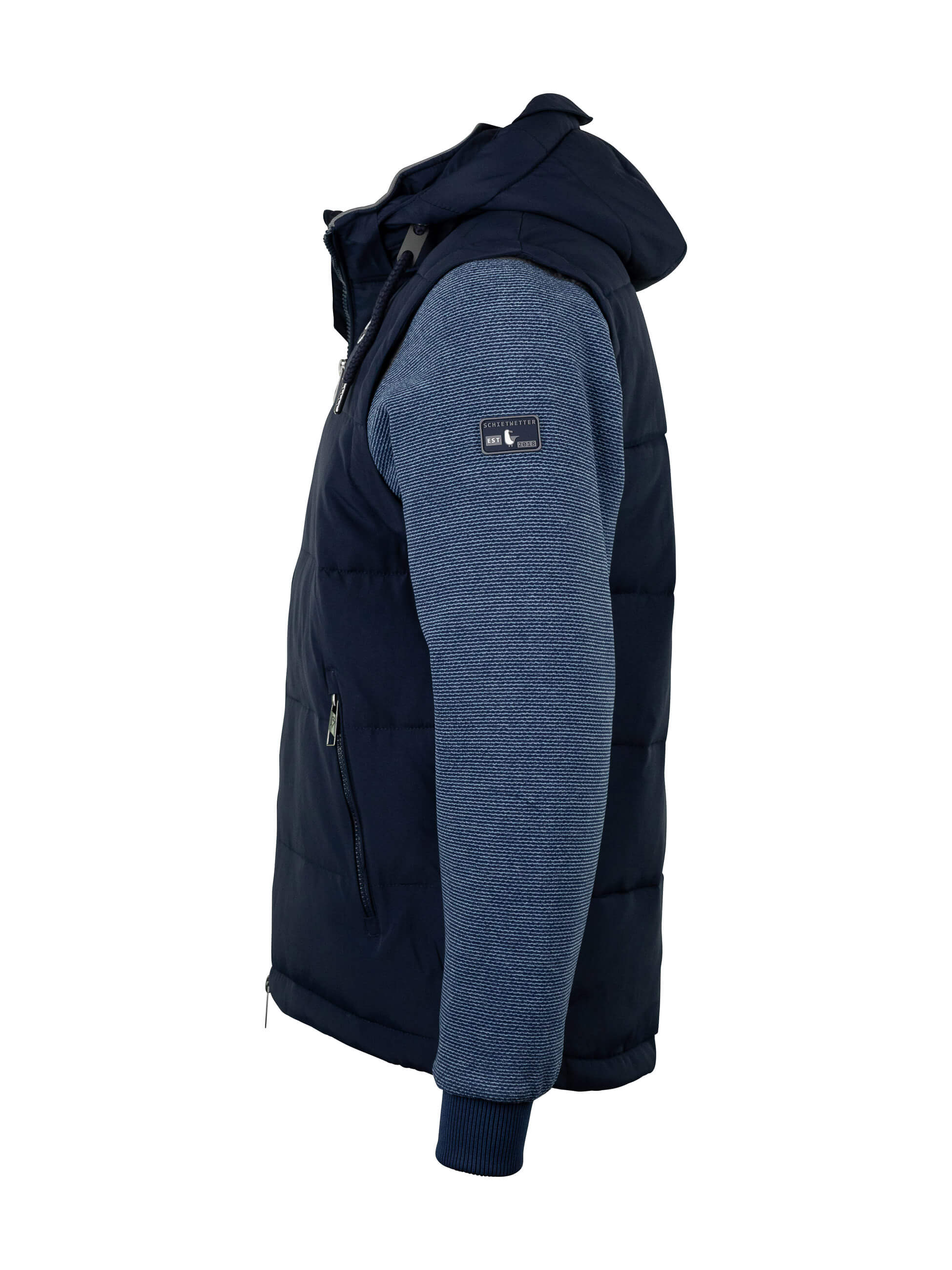 Jacke Materialmix Hybrid Jack - Image 3