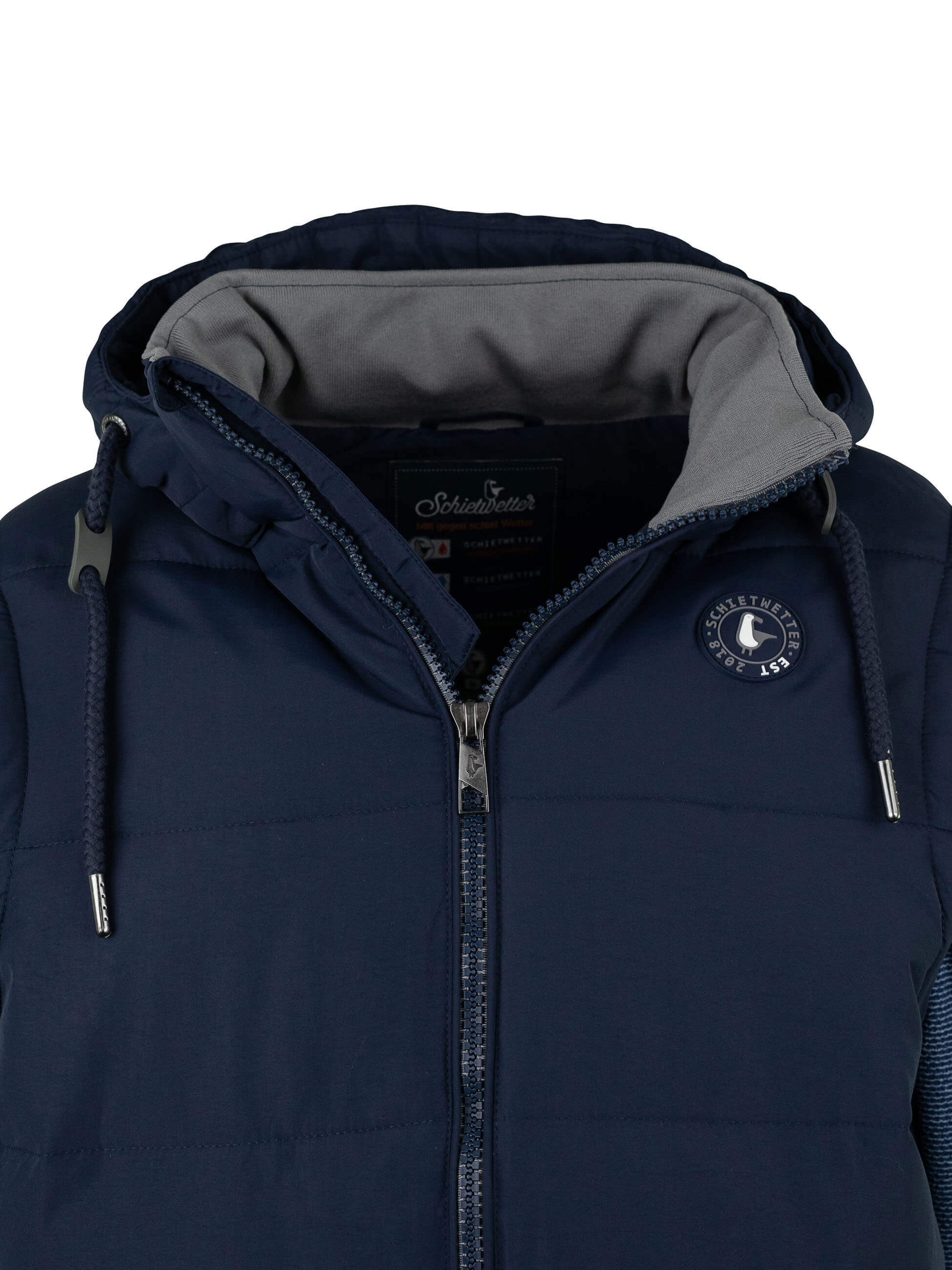 Jacke Materialmix Hybrid Jack - Image 4