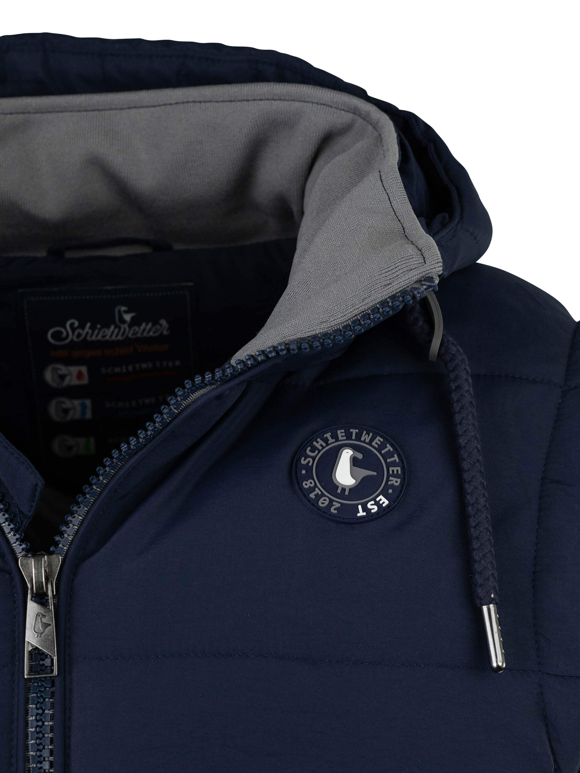 Jacke Materialmix Hybrid Jack - Image 5